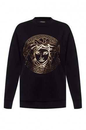 Logo-printed sweatshirt, zdjęcie 1 Logo-printed sweatshirt od Versace